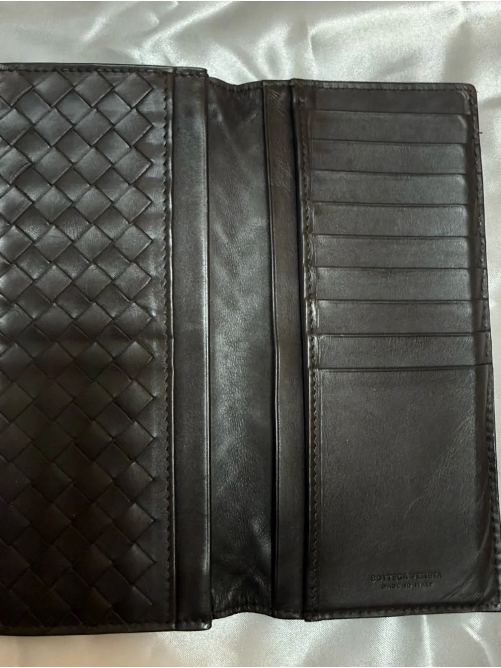Bottega Veneta brown Leather wallet